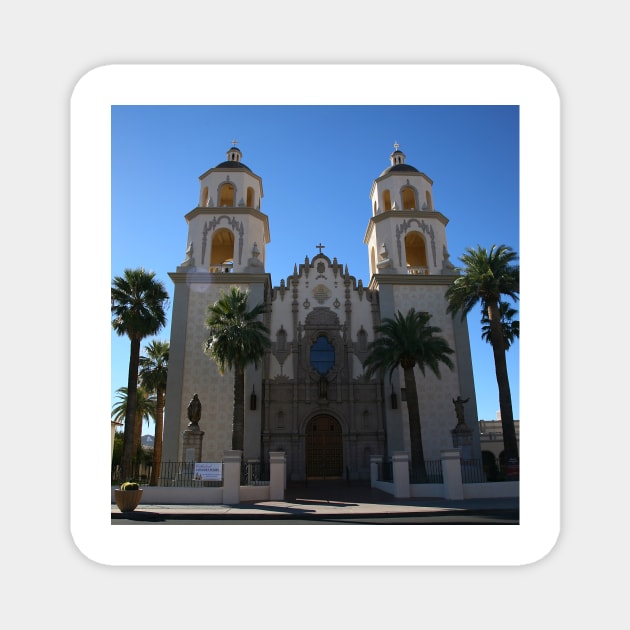 Tucson Church Front Magnet by StonePics