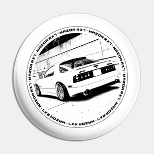 MAZDA RX-7 FC Black 'N White 4 Pin