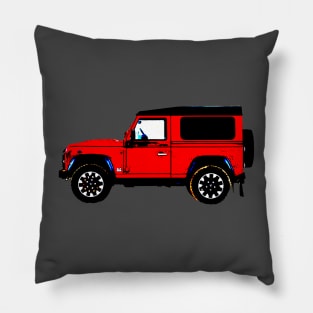 DEFENDER 90 T-SHIRT Pillow