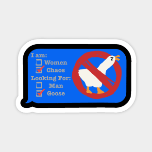 Goose Game Couples Shirt Magnet