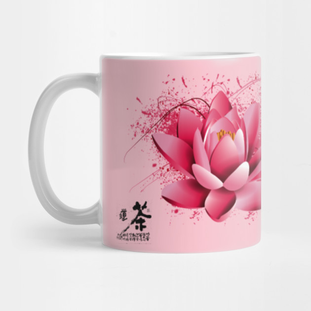 Pink Lotus Lotus Flower Mug Teepublic