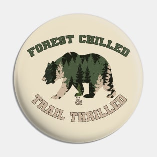 Forest Spirit Bear Mountain Pin