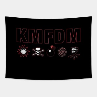 KMFDM symbols logo Tapestry