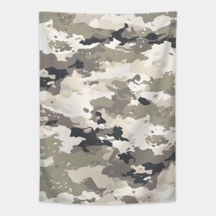 Desert Camo Abstract Pattern Tapestry