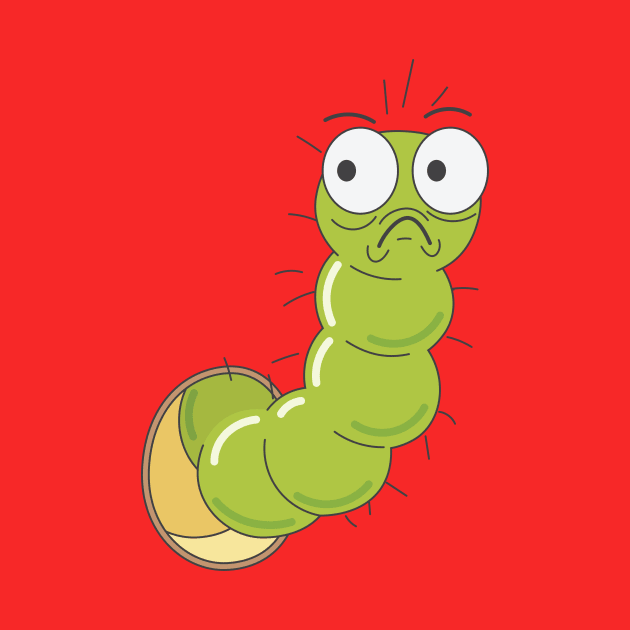 Green worm by zinclizard