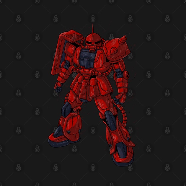 Char's Zaku II by garistipis