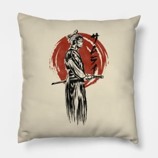 Japanese Ronin Samurai Pillow