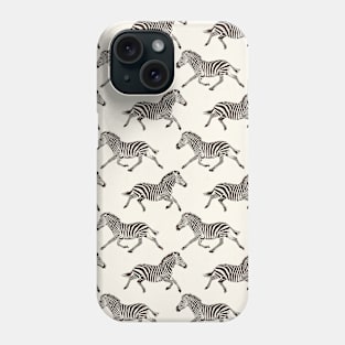 Zebra African Safari Pattern Phone Case