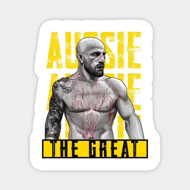 Alexander Volkanovski Magnet by HurdyGurdy