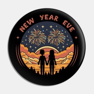 New Year Eve Pin