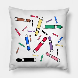 Teacher Dry Erase Marker Pillow