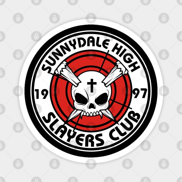 Sunnydale High Slayers Club Magnet by Meta Cortex