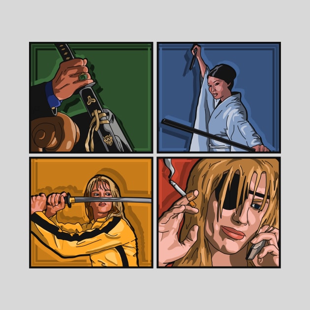 Kill Bill Panels (no Title) by SpareFilm