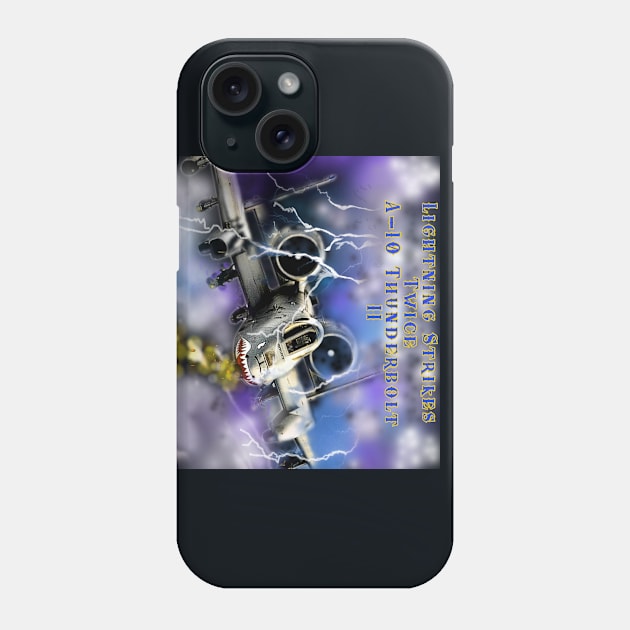 A-10 Thunderbolt II Phone Case by WarDaddy