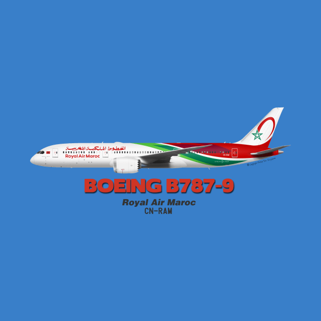 Boeing B787-9 - Royal Air Maroc by TheArtofFlying