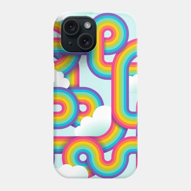 Rainbow Phone Case by noeyedeer