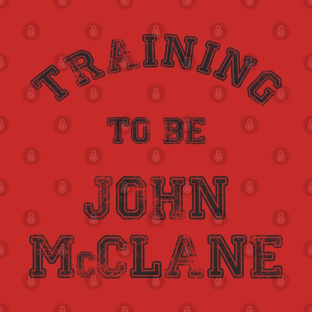 Training to be... John McClane by LordDanix