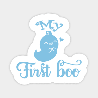 My First Boo. My First Halloween. Halloween Costume for Babies. Magnet