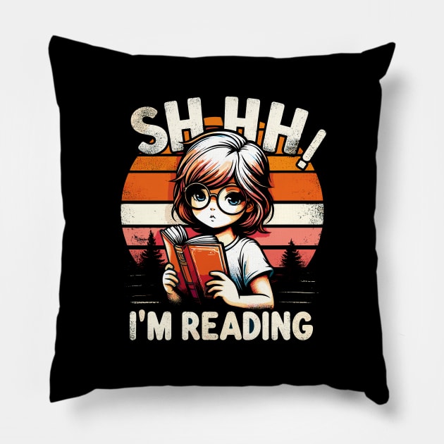 Bookish Vision Pillow by aswIDN
