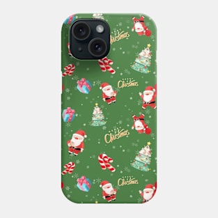 The arrival of Santa Claus Phone Case