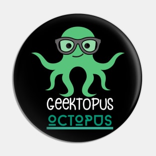 Geektopus Octopus Pin