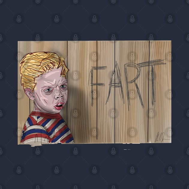 Raising Arizona "FART" Kid by 51Deesigns