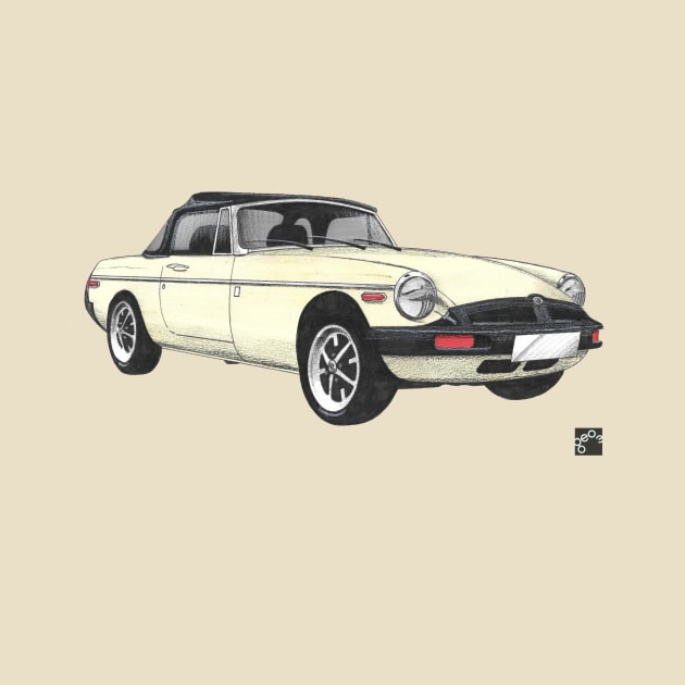 Geo3Doodles MGB Doodle by Geo3doodles