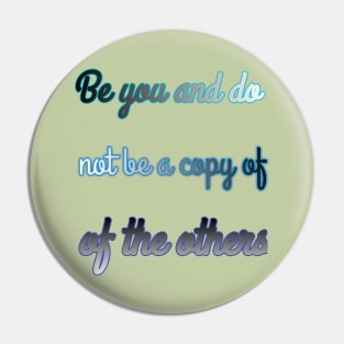 be you Pin