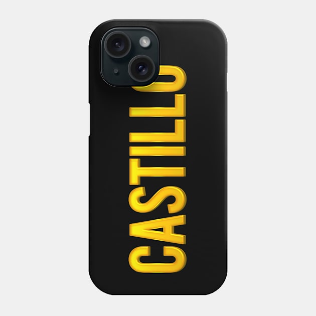 Castillo Family Name Phone Case by xesed