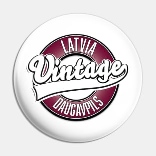 Daugavpils latvia vintage Daugavpils Pin