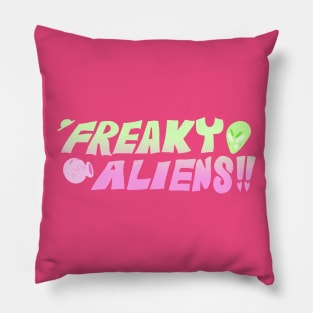 FREAKY ALIESN Pillow