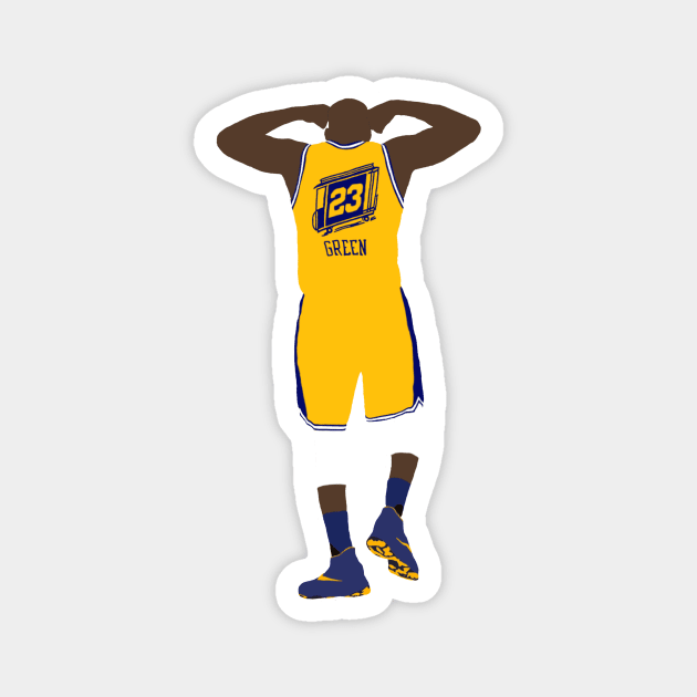 Draymond Green Flex Magnet by xRatTrapTeesx