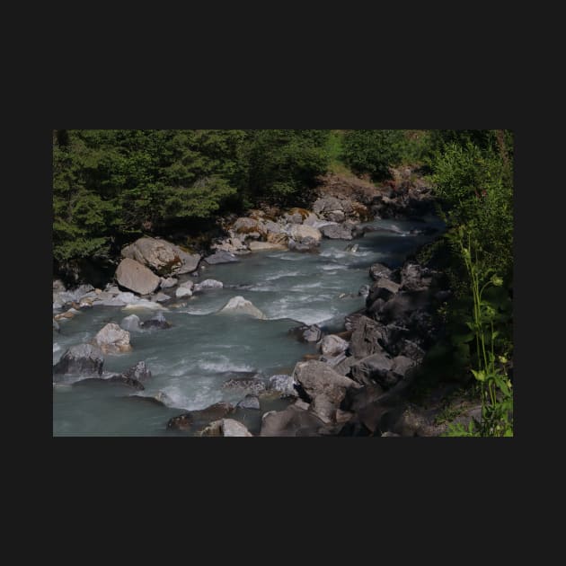 Switzerland - River by the blausee by AnimaliaArt