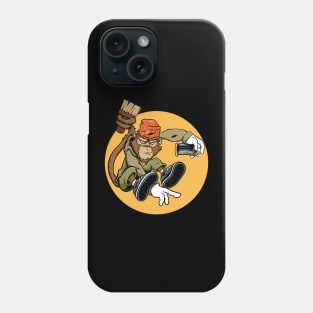 Bomber Monkey, Graffiti Character Phone Case