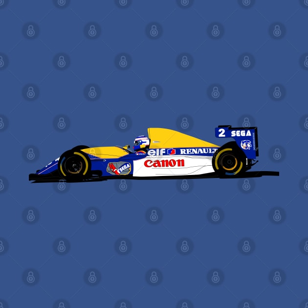 Williams FW15C by Maxyenko