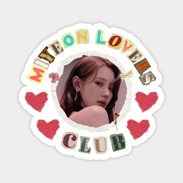 Miyeon Lovers Club (G)-idle Magnet by wennstore