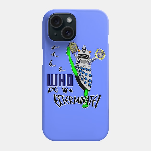 2-4-6-8,WHO do we exterminate - 2020 version - Grey + White Border Phone Case by robgprice