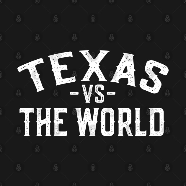 Show Your Texas Pride with our 'Texas vs The World' Design by Jas-Kei Designs