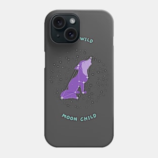 stay wild moon child Phone Case