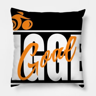 Bike Goal Digger Pillow