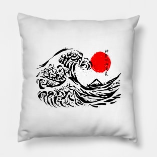 The Great Wave off Kanagawa Ink Pillow