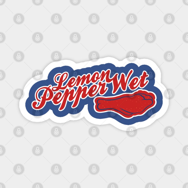 Atlanta Lemon Pepper Wet Magnet by LVBart