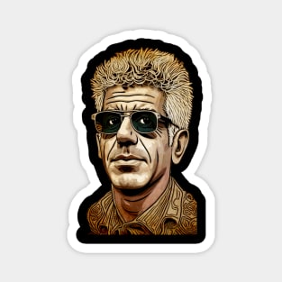 Anthony Bourdain - Vintage Magnet