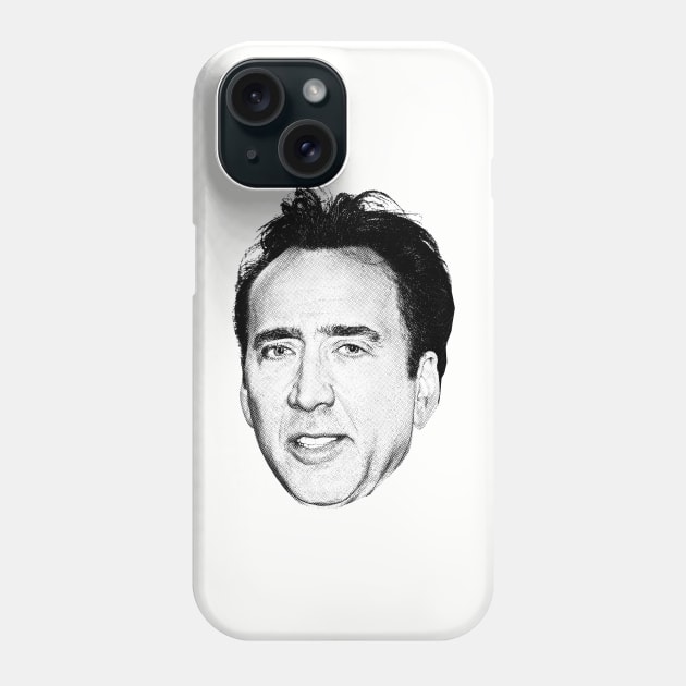 Crazy Nic Cage Phone Case by DankFutura