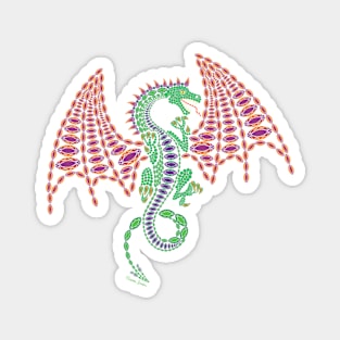 Jeweled Dragon Magnet