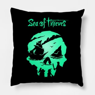 Sea of Thieves logo HD Pillow