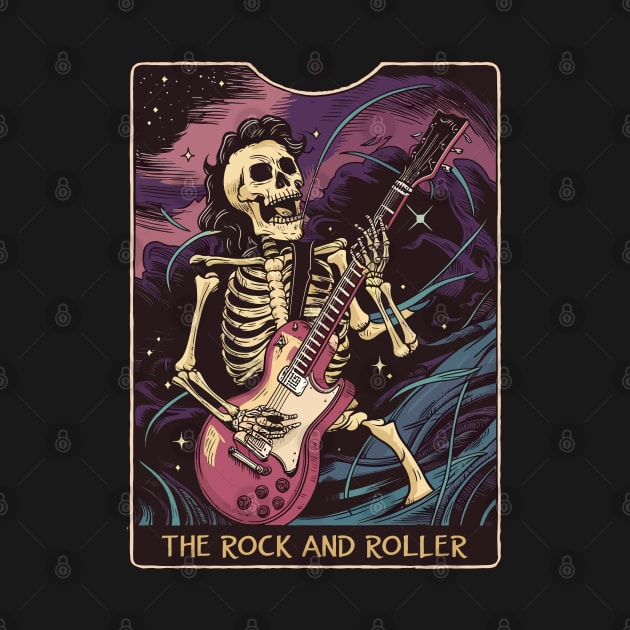 Funny Tarot Card Design : The Rock and Roller by Custom Prints HD