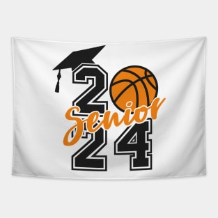 Senior 2024 Basketball Tapestry