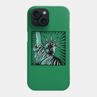 Martian Liberty without background Phone Case