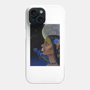 Stardancer - a girl and her dragon Phone Case